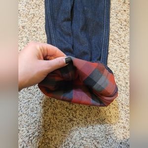 Carhartt flannel lined jeans